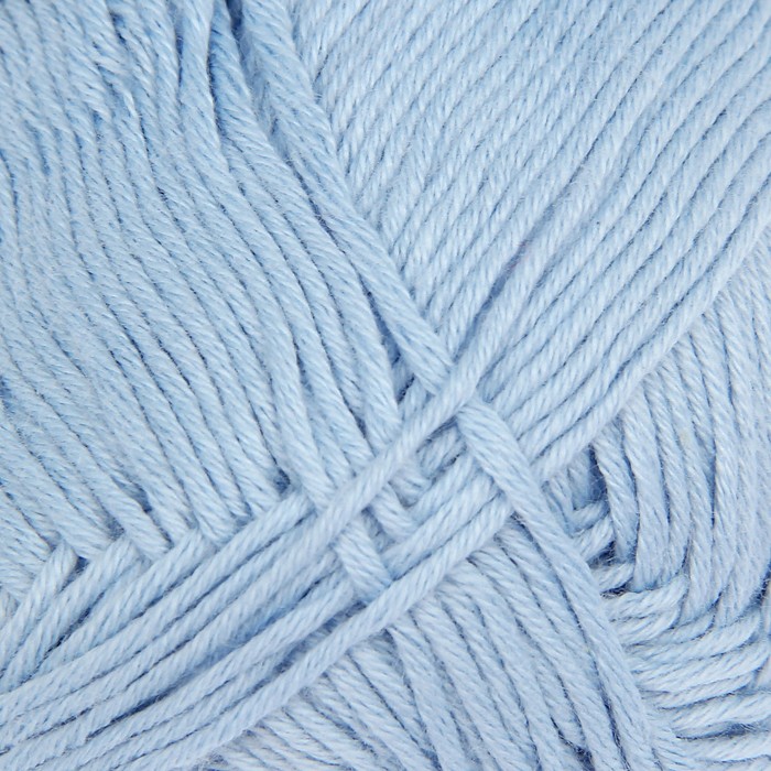 Пряжа "Bella" 100% хлопок, 180м/50гр (40 голубой)