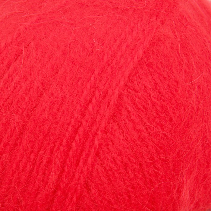 Пряжа "Angora" 40% мохер, 60% акрил 500м/100гр (156 красный)