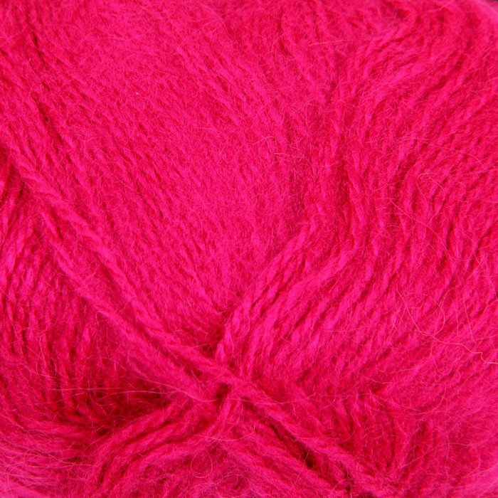 Пряжа "Angora" 40% мохер, 60% акрил 500м/100гр (8041 малиновый мусс)