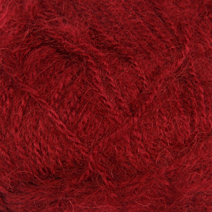 Пряжа "Angora" 40% мохер, 60% акрил 500м/100гр (577 винный)