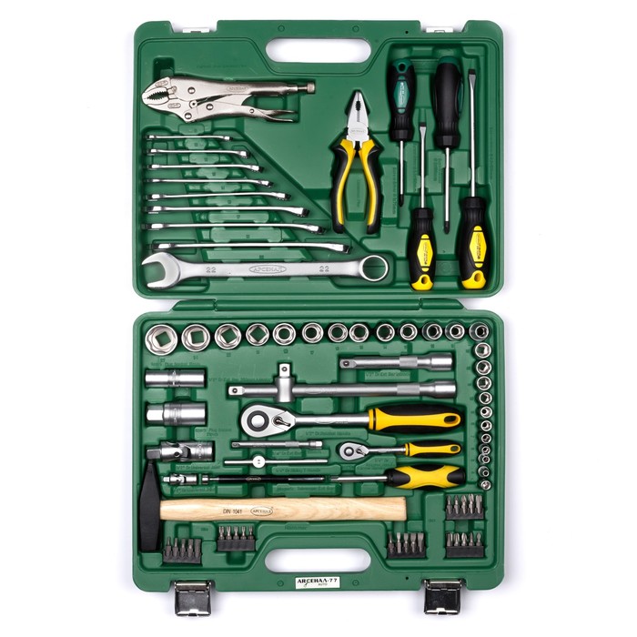 Набор инструмента "Арсенал" AUTO АА-С1412L77, 77 предметов