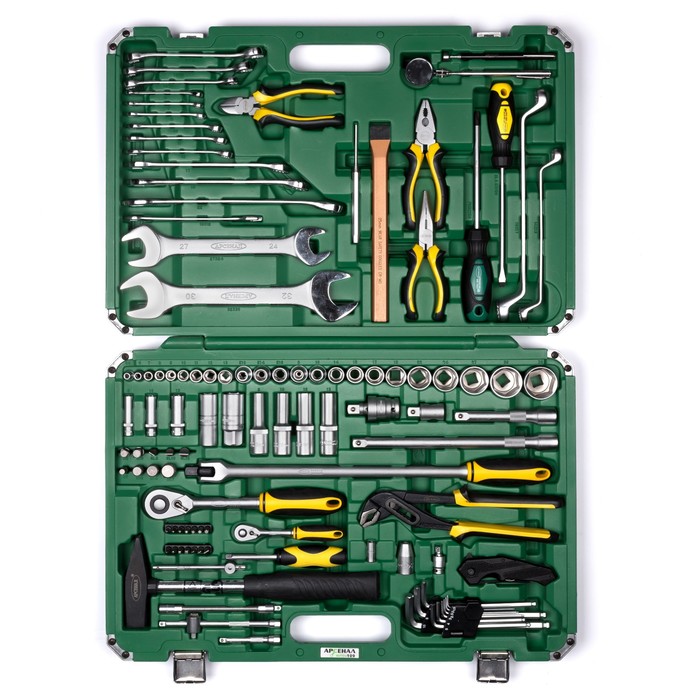 Набор инструмента "Арсенал", 109 предметов, общефункциональный для российских а/м