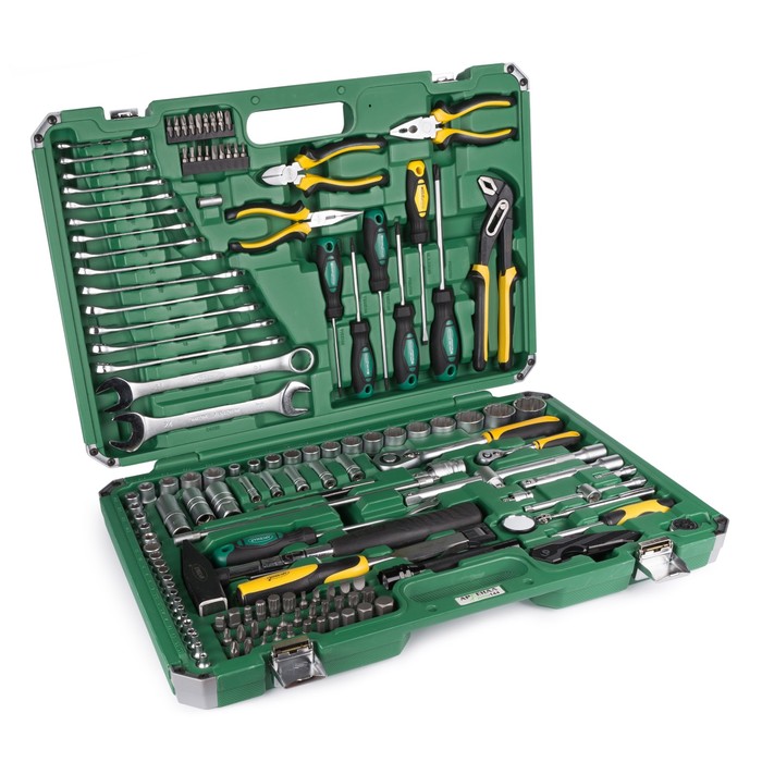 Набор инструмента "Арсенал", 144 предмета, общефункциональный и арматурный инструмент