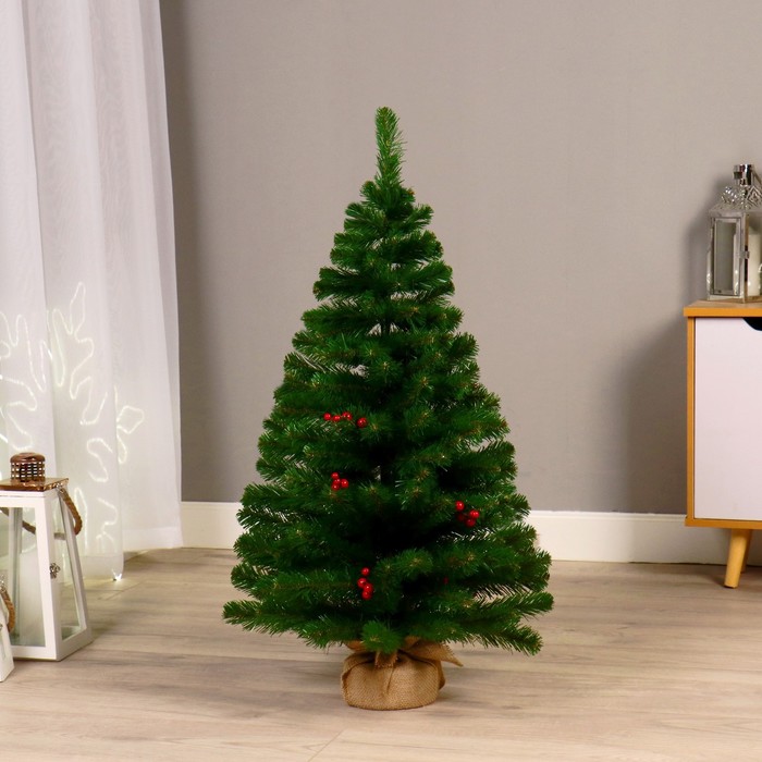 Ель искусственная "Верона" 90 см, d нижнего яруса 56 см, кол-во веточек 113 шт.