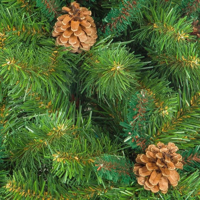 Ель искусственная "Снежная королева" зеленая 210 см., Кол-во веточек608 шт.