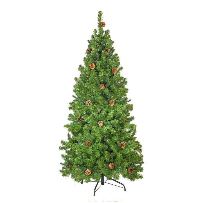 Ель искусственная "Снежная королева" зеленая 270 см., Кол-во веточек 1303 шт.