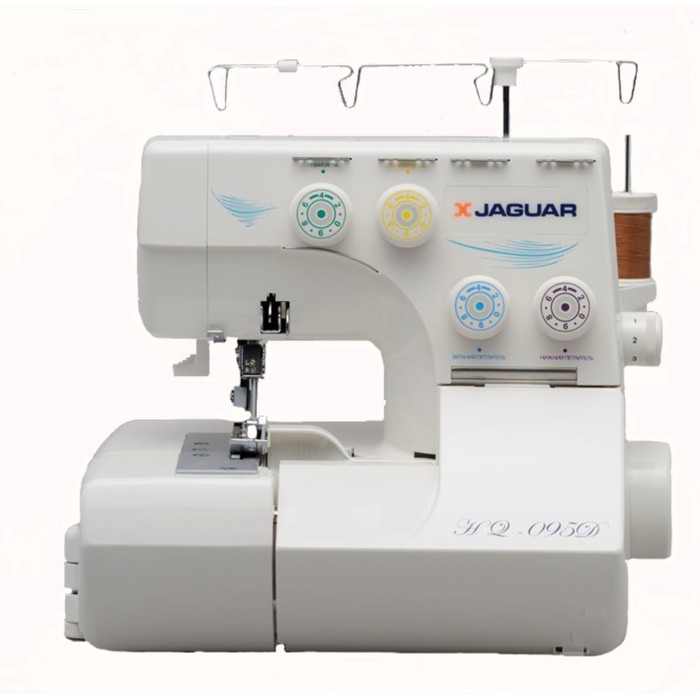 Оверлок Jaguar HQ-095D, 3, 4-ниточный шов, 1300 стежков/мин