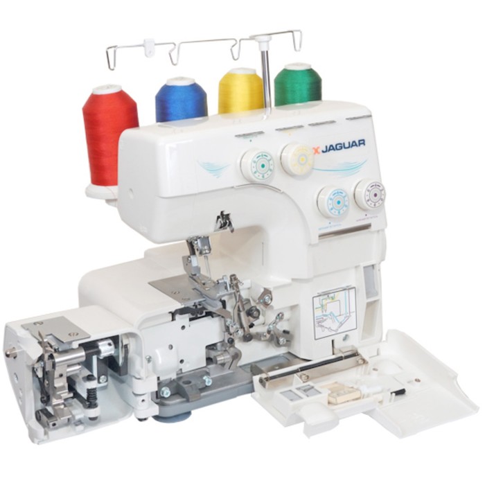 Оверлок Jaguar HQ-095D, 3, 4-ниточный шов, 1300 стежков/мин