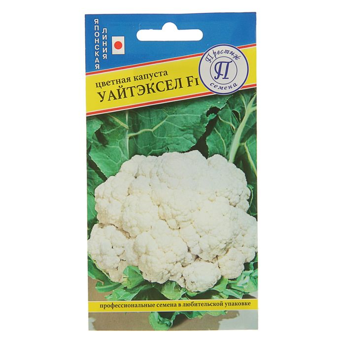 Семена Капуста цветная "Уайтэксел" F1, раннеспелая, 10 шт