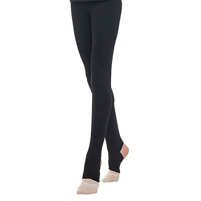 Лосины с отверстием Затмение х/б, размер 38, цвет чёрный