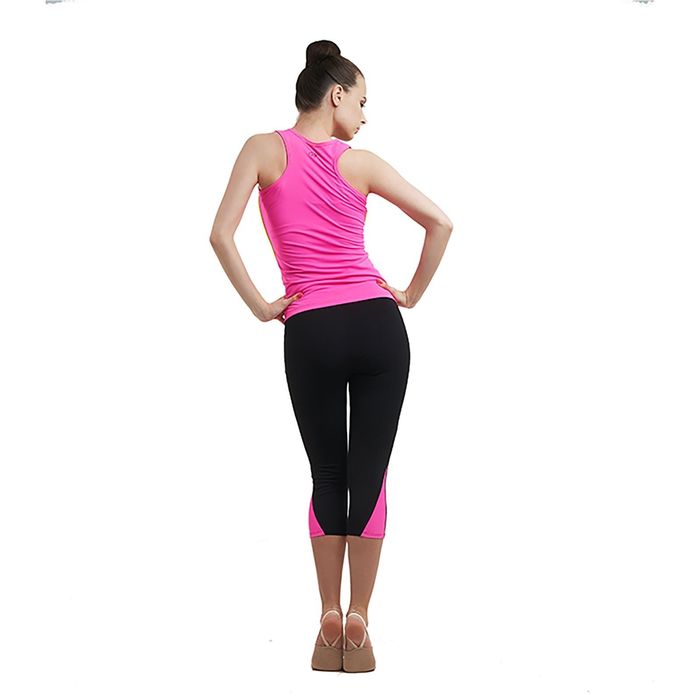 Борцовка "Аксион", размер 32, цвет чёрный/розовый