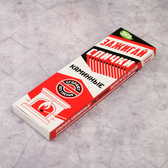 Каминные спички наполнением 30шт. Белка-Фаворит