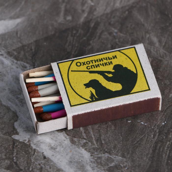 Спички охотничьи наполнением 20шт. ФЭСКО
