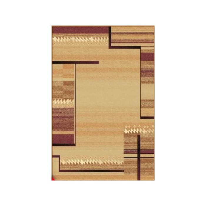 Ковёр прямоугольный Standard Janus beige, размер 50х80 см