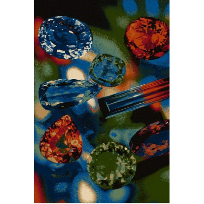 Ковёр прямоугольный Avant-Garde Cristal blue, размер 200х300 см