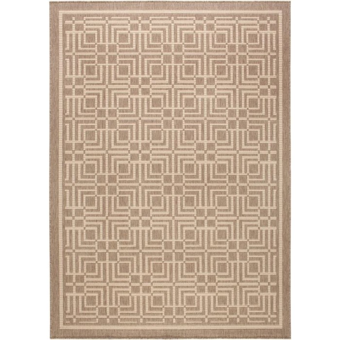 Ковёр прямоугольный Diuna Ruff dark beige, размер 160х220 см