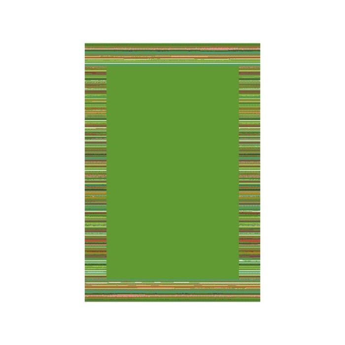 Ковёр прямоугольный Swing 6270 3P06 green, размер 80х150 см