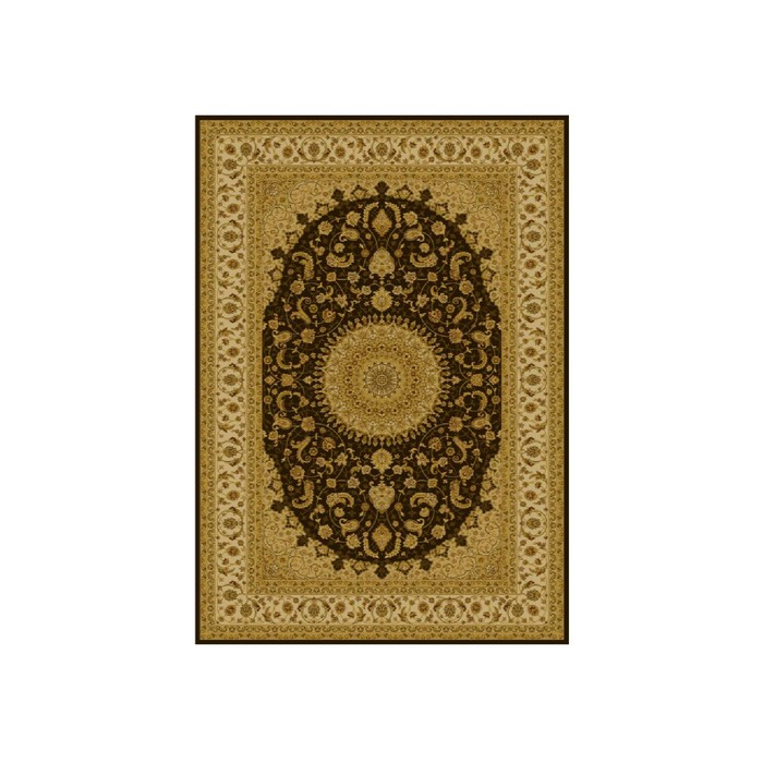 Ковёр прямоугольный Comtesse 02M039 coffe gold, размер 200х290 см