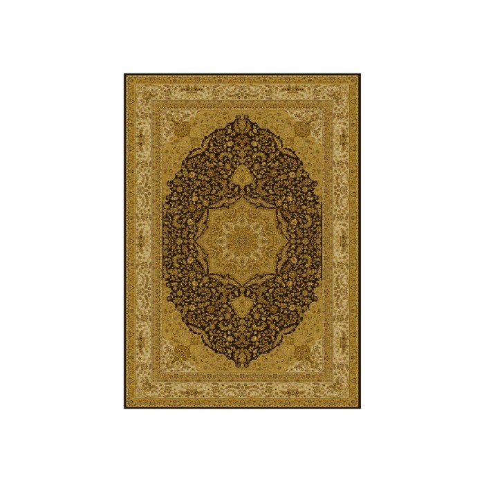 Ковёр прямоугольный Comtesse 02M043 coffe gold, размер 280х380 см