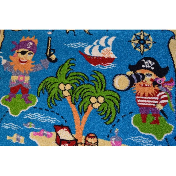 Ковёр прямоугольный Funky Pir turquoise, размер 200х280 см