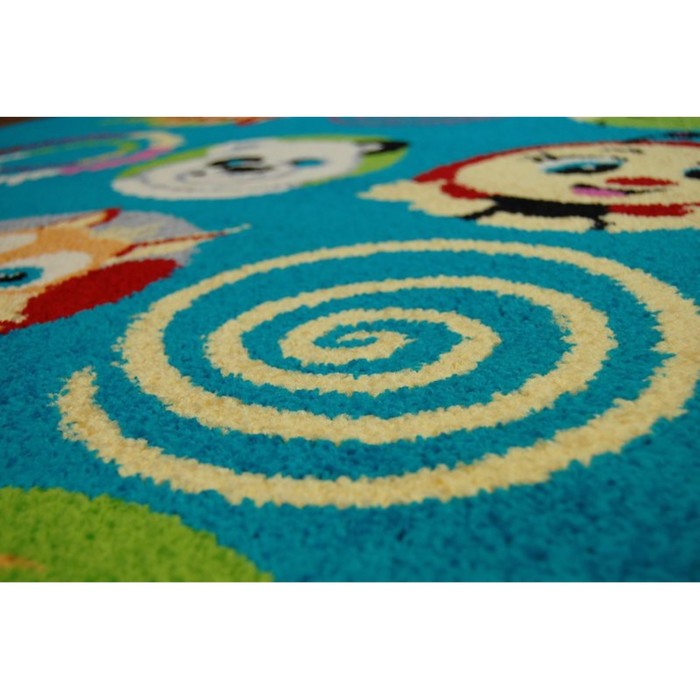 Ковёр прямоугольный Funky Sus turquoise, размер 200х280 см