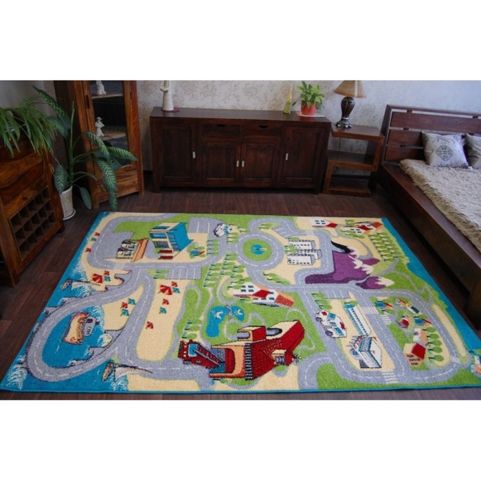 Ковёр прямоугольный Funky Ugo lime, размер 400х500 см