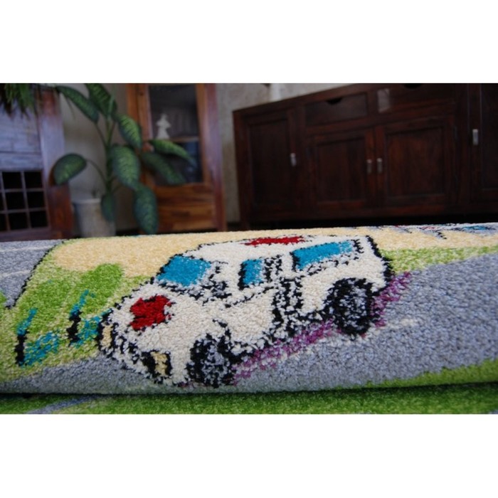 Ковёр прямоугольный Funky Ugo lime, размер 400х500 см