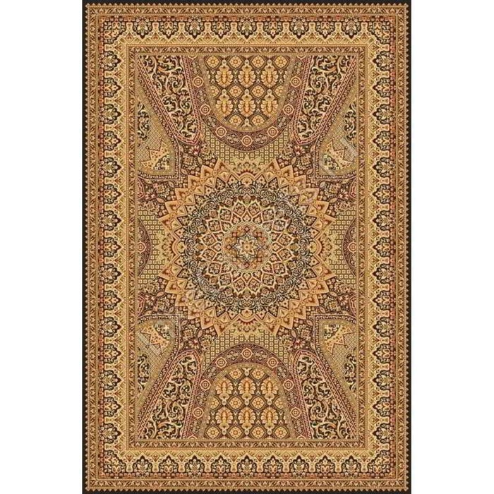 Ковёр прямоугольный Isfahan Atena black, размер 160х240 см