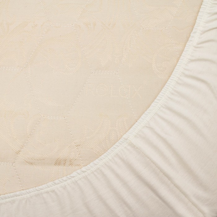 Постельное бельё Brooklin Bed 2 сп, цвет синий, простыня на резинке 180х200, одеяло 170х220, 50х70 - 2шт, трикотаж Терри