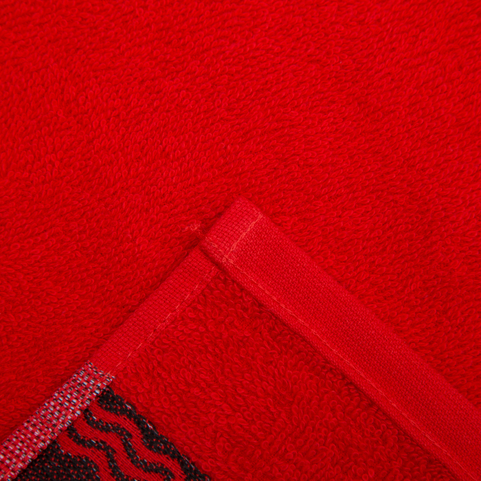 Полотенце махровое Collorista "С Новым годом" 30х70 см 100% хлопок, 370гр/м2