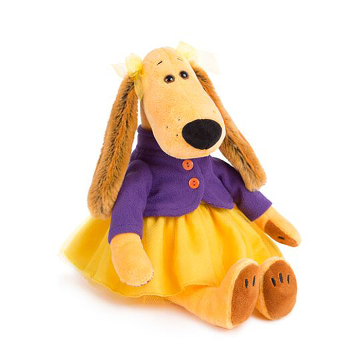 Мягкая игрушка "Собака Мадмуазель Виолетта", 31 см