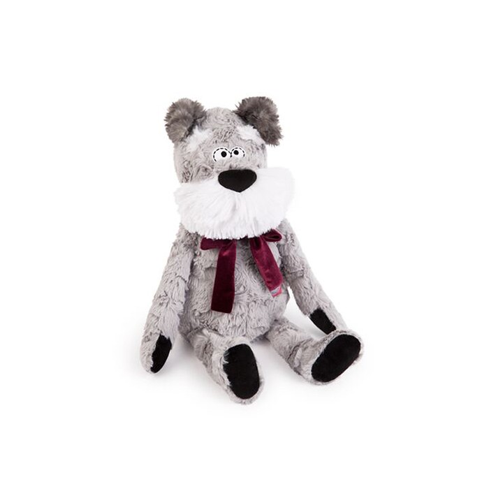 Мягкая игрушка "Собака Мистер Тюбик", 28 см