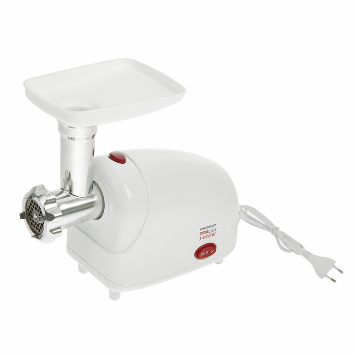 Мясорубка Magnit RMF-2796, 1400 Вт, белый