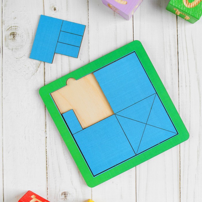 Рамка - вкладыш "Монгольская игра" Категория «Мировые головоломки»  МИКС