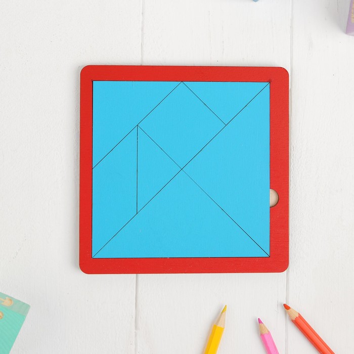 Рамка-вкладыш "Танграм. Мировые головоломки"