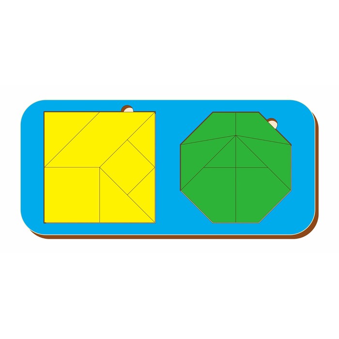 Рамка - вкладыш «Головоломка. Две фигуры»