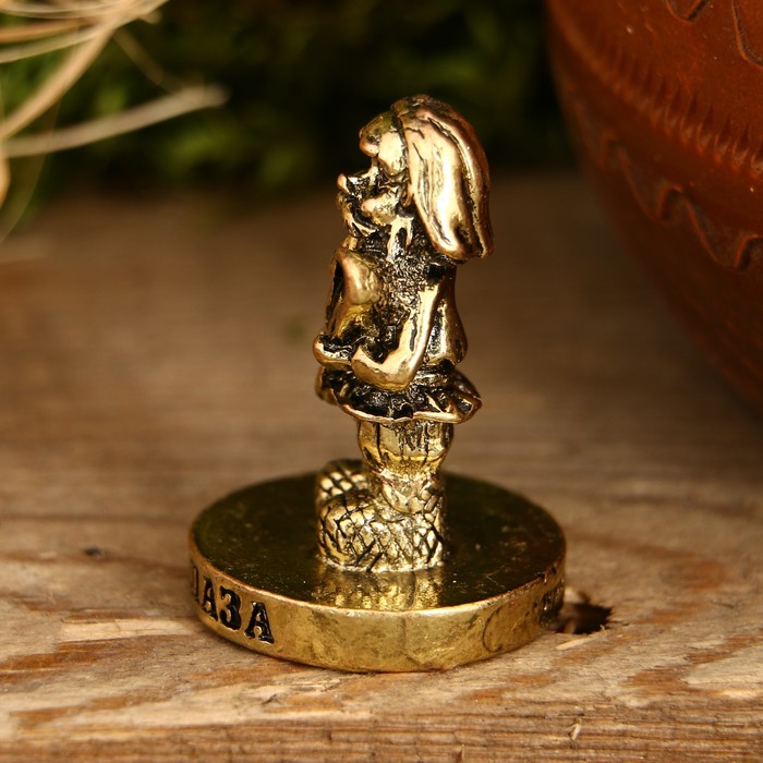 Фигурка миниатюра домовой "От сглаза", 3,5 х 3 см