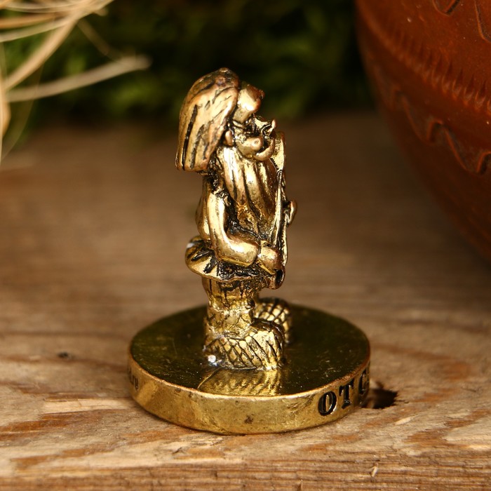 Фигурка миниатюра домовой "От сглаза", 3,5 х 3 см