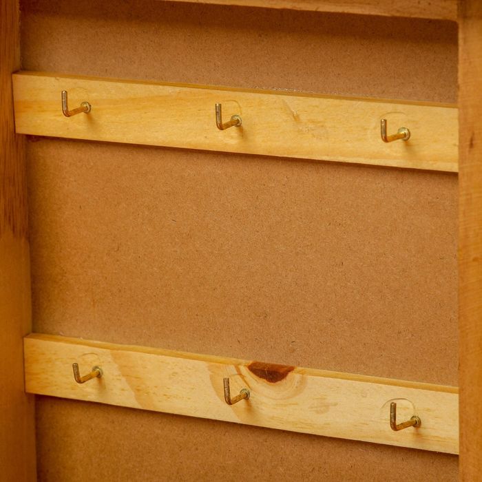 Ключница дерево 6 крючков "Хороший улов" 28,5х20,5х6,7 см