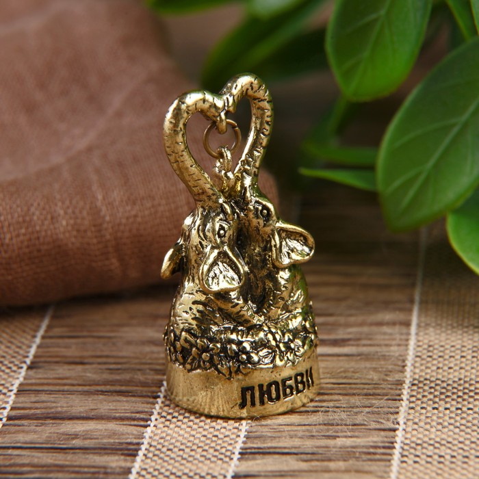 Фигурка слон "Любви", 4,1 х 2 х 1,8 см