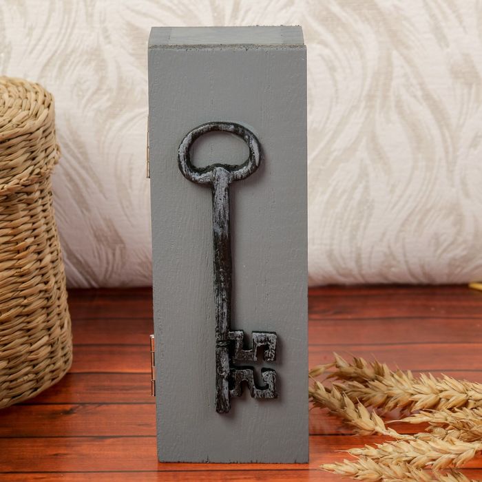 Шкатулка дерево "Ключ" 5х17х6 см