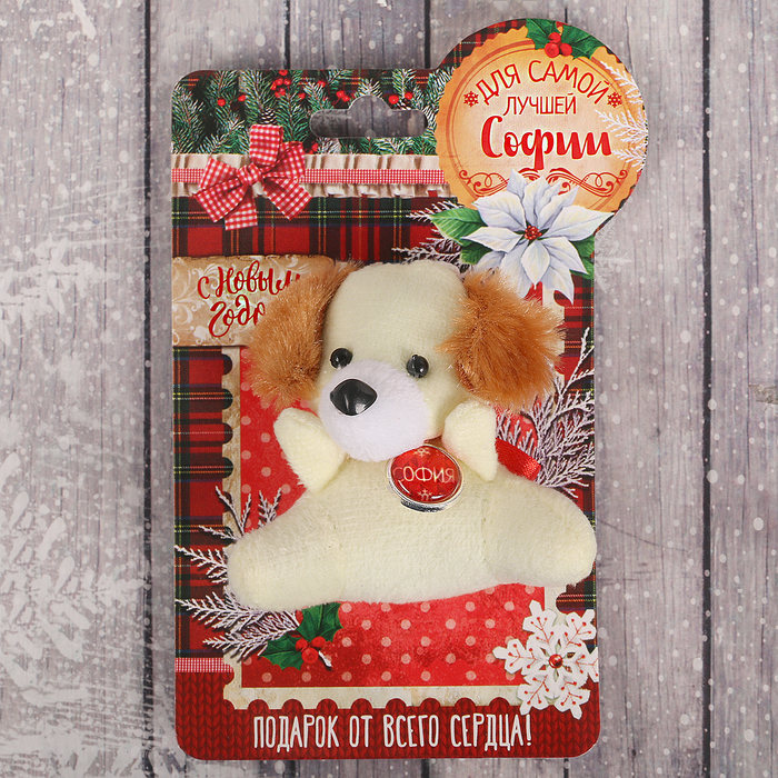 Именная мягкая игрушка "София"