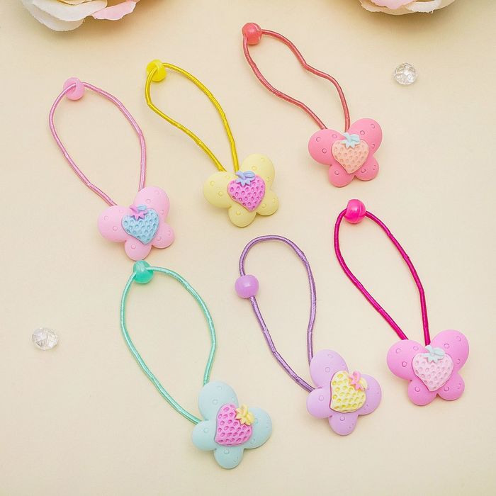 Резинка для волос "Нежность" бабочка