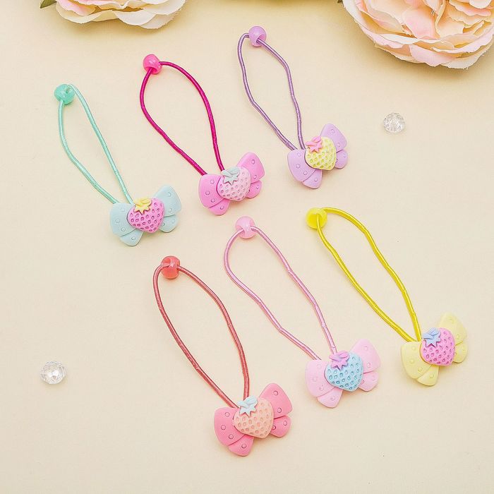 Резинка для волос "Нежность" бантик