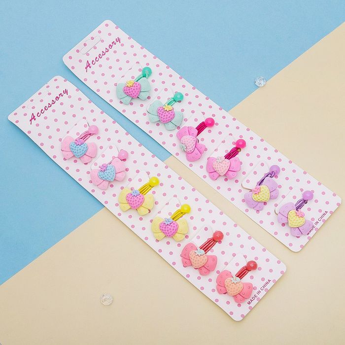 Резинка для волос "Нежность" бантик