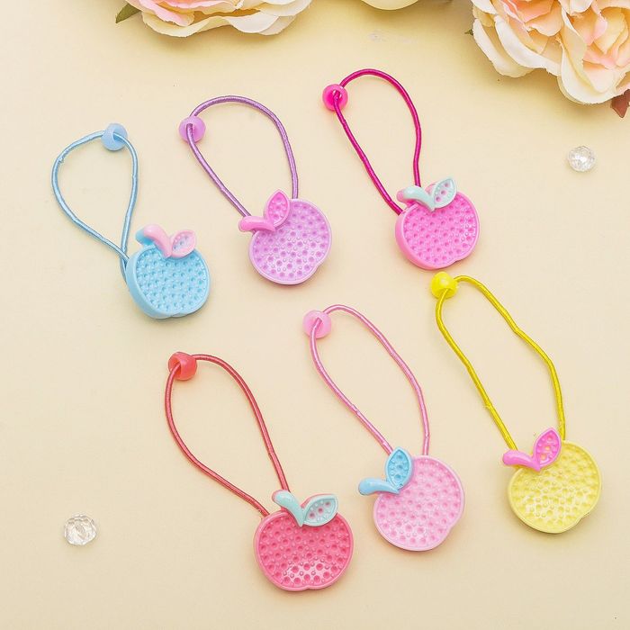 Резинка для волос "Плетёнка" яблочко