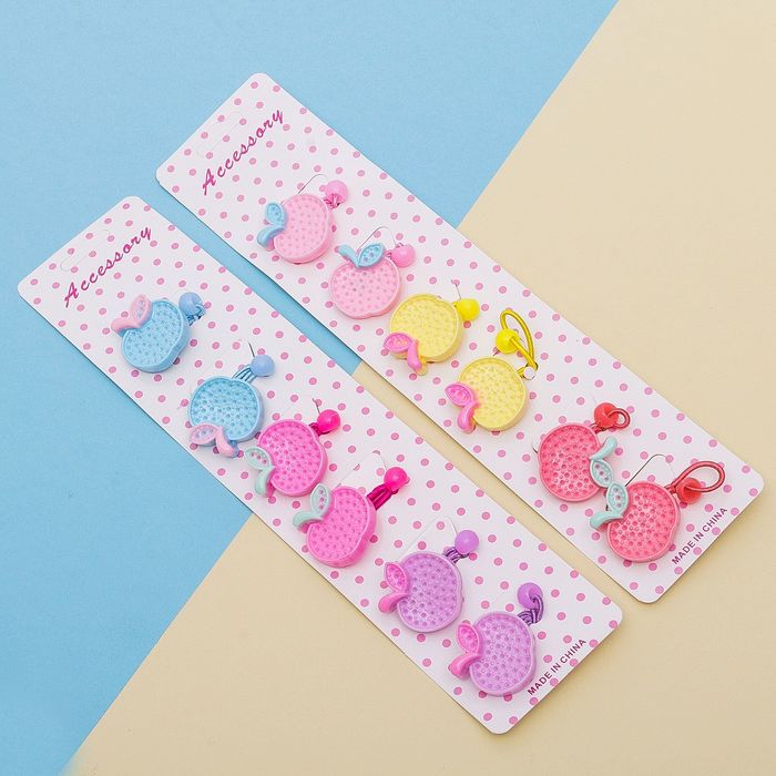 Резинка для волос "Плетёнка" яблочко