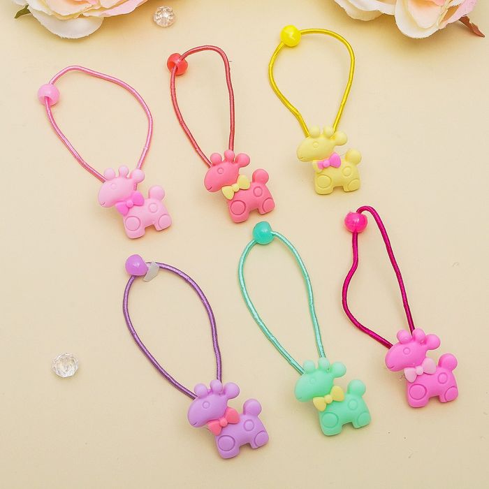 Резинка для волос "Нежность" жирафик