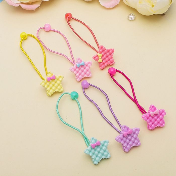 Резинка для волос "Пузырек" звездочка