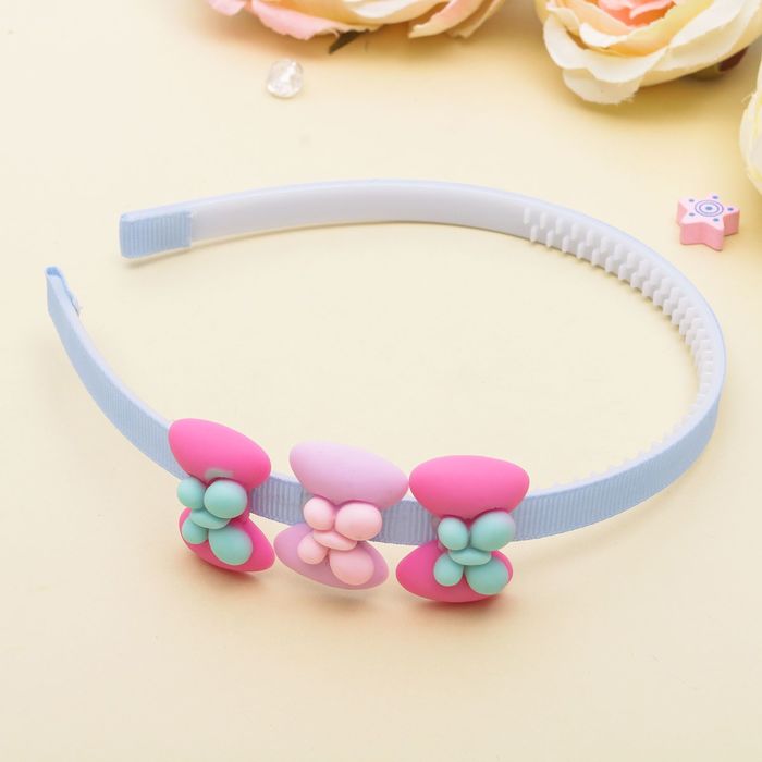 Ободок для волос "Нежность" бантик